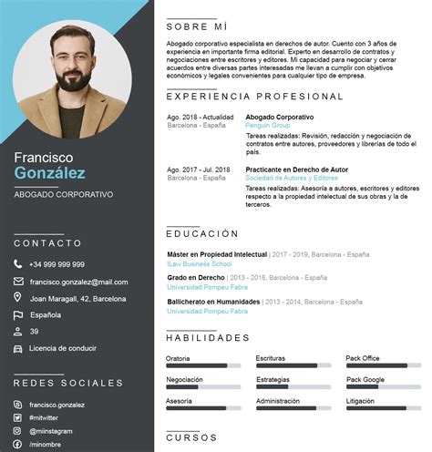 hacer cv gratis online